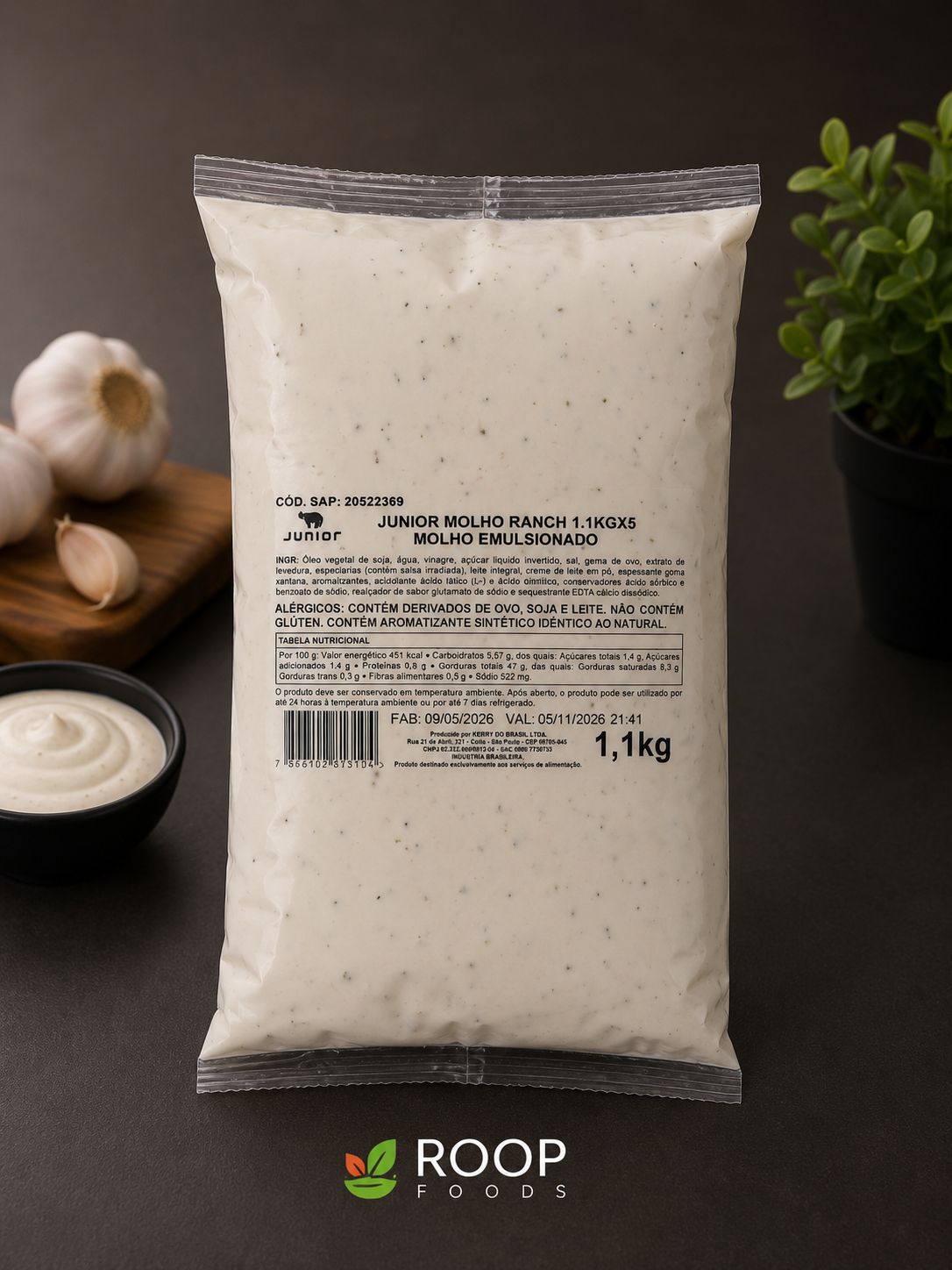 Molho Ranch 1,1kg