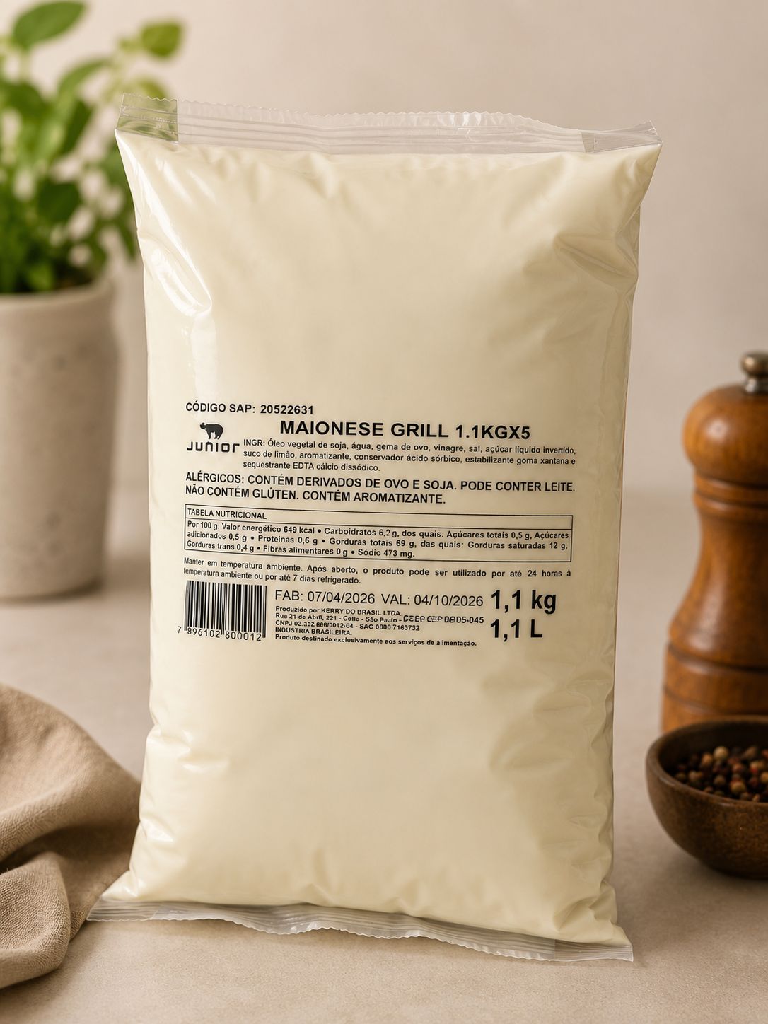 Maionese Grill Junior 1,1kg