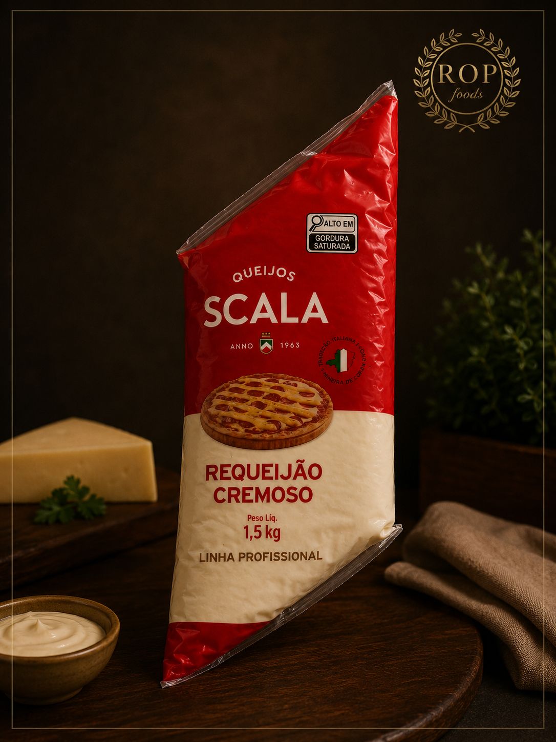 Requeijão Scala 1,5kg