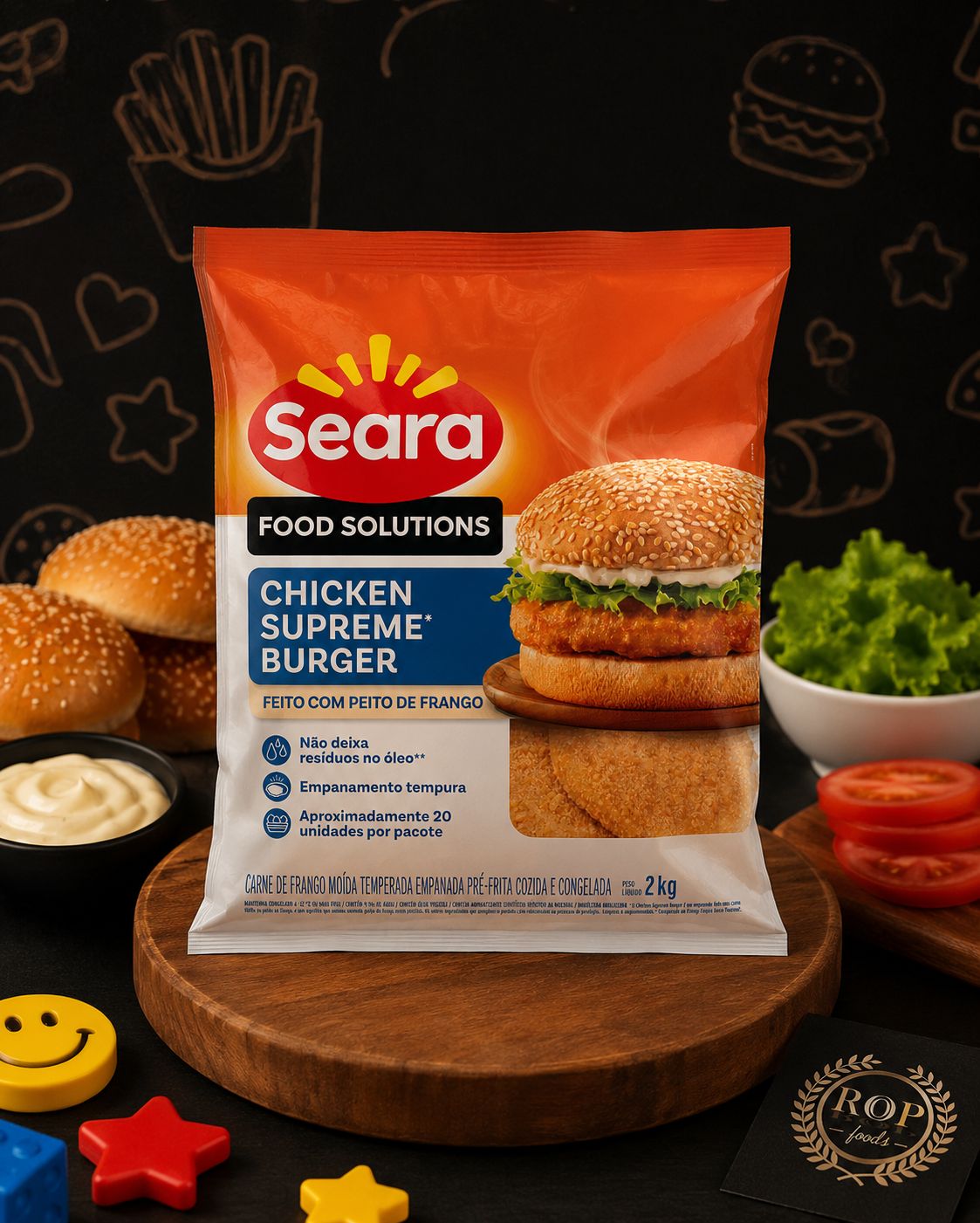 Chicken Supreme Burguer 2kg