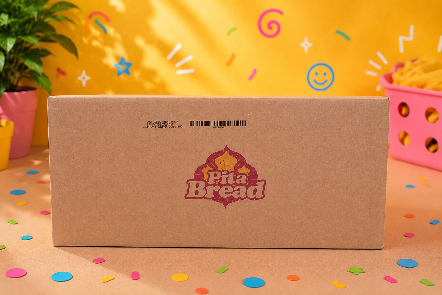 CX Pão Tradicional 80g Pita Bread