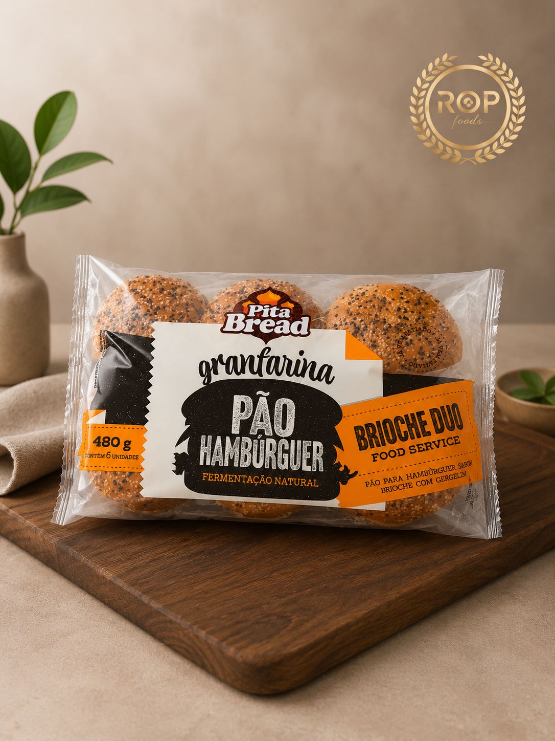 Pão Pita Mesclado Duo 80g