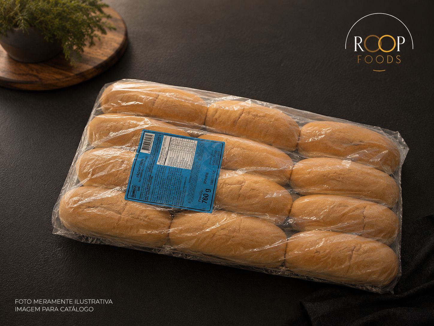 Pão Hot Dog Bimbo 12un